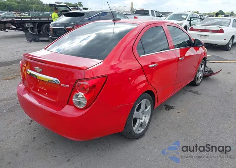 2016 Chevrolet Sonic Ltz Auto z USA, uszkodzony, nr VIN 1G1JE5SB0G4160053